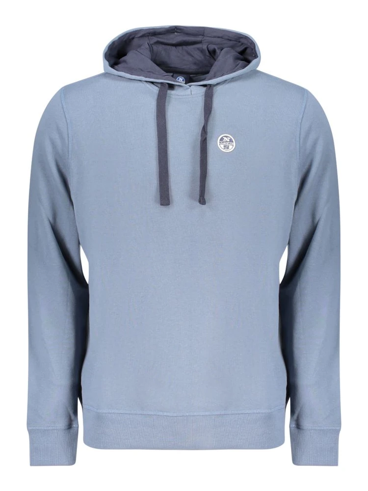 Blue Cotton Sweatshirt