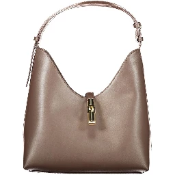 Brown Leather Handbag