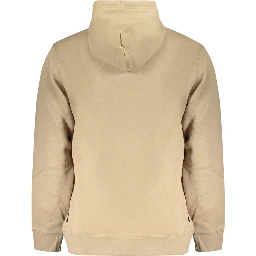 Beige Cotton Sweatshirt