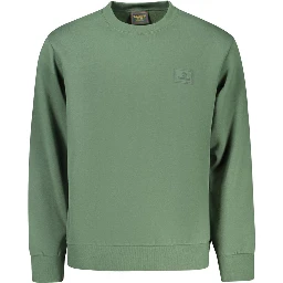 Green Cotton Sweatshirt