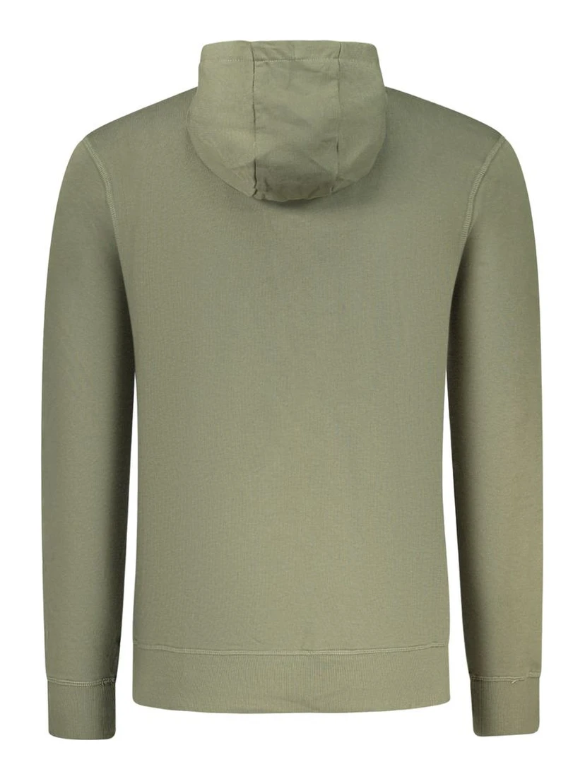 Green Cotton Sweatshirt