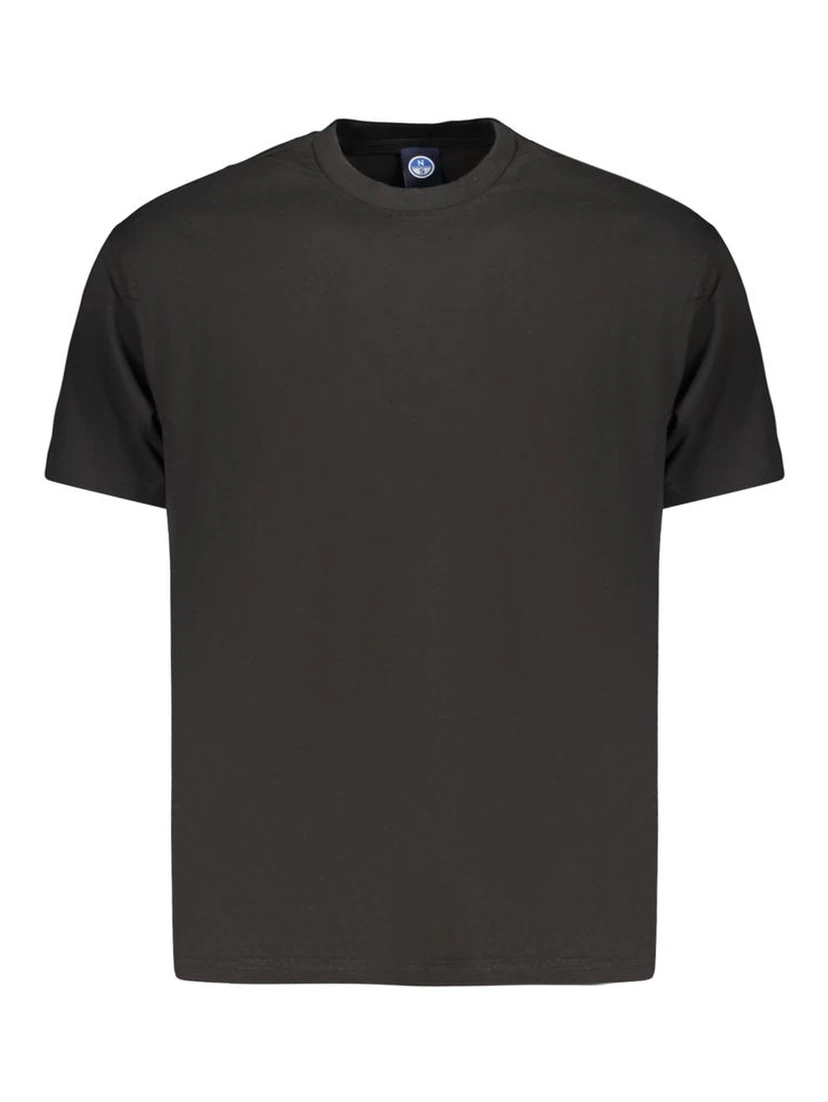 Black Cotton T-Shirt