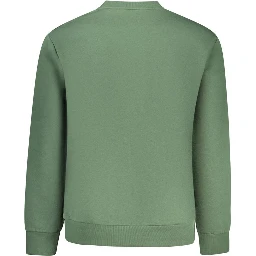 Green Cotton Sweatshirt