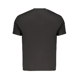 Black Cotton T-Shirt