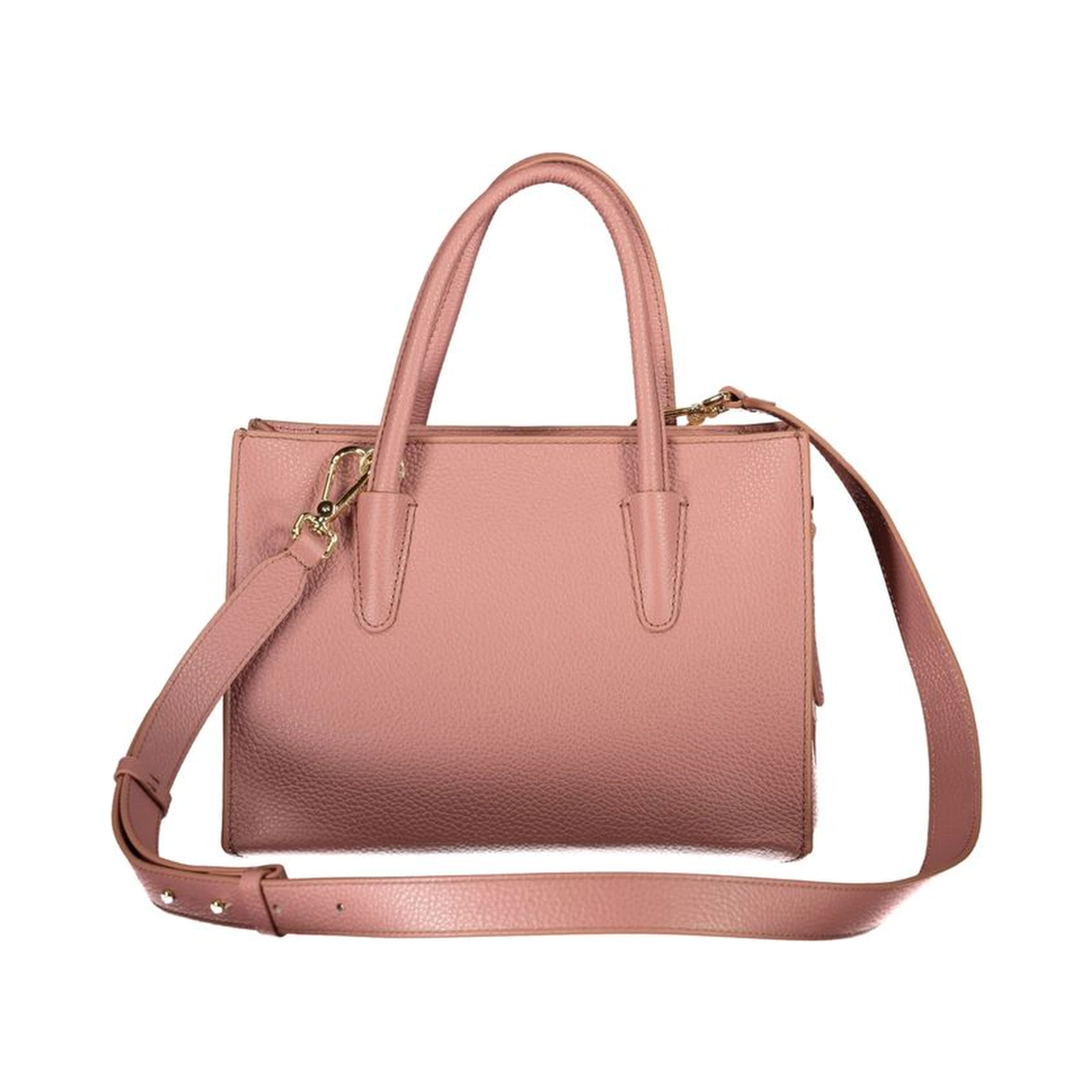 Pink Leather Handbag