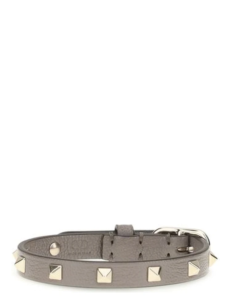 Gray Calf Leather Bos Taurus Bracelet