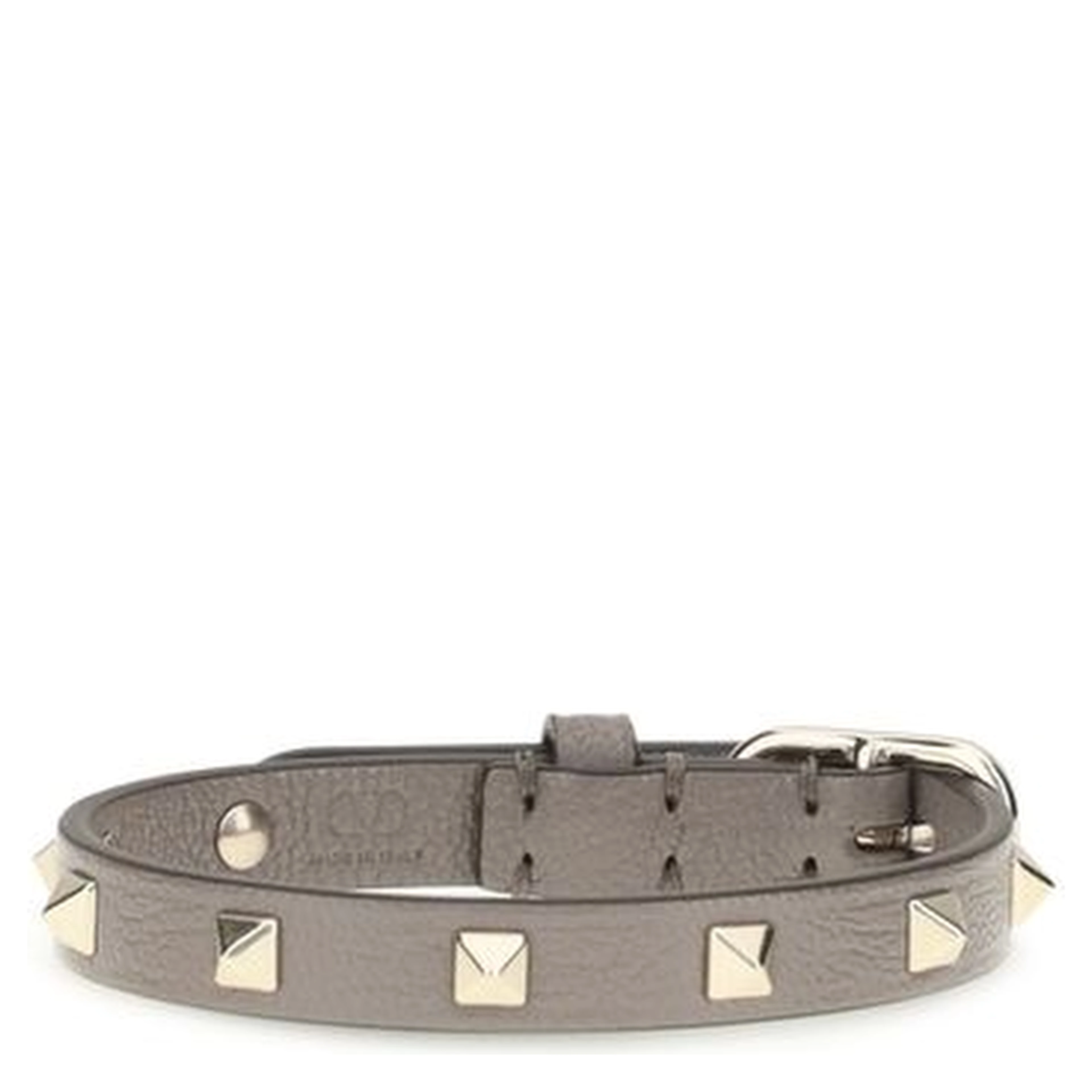 Gray Calf Leather Bos Taurus Bracelet