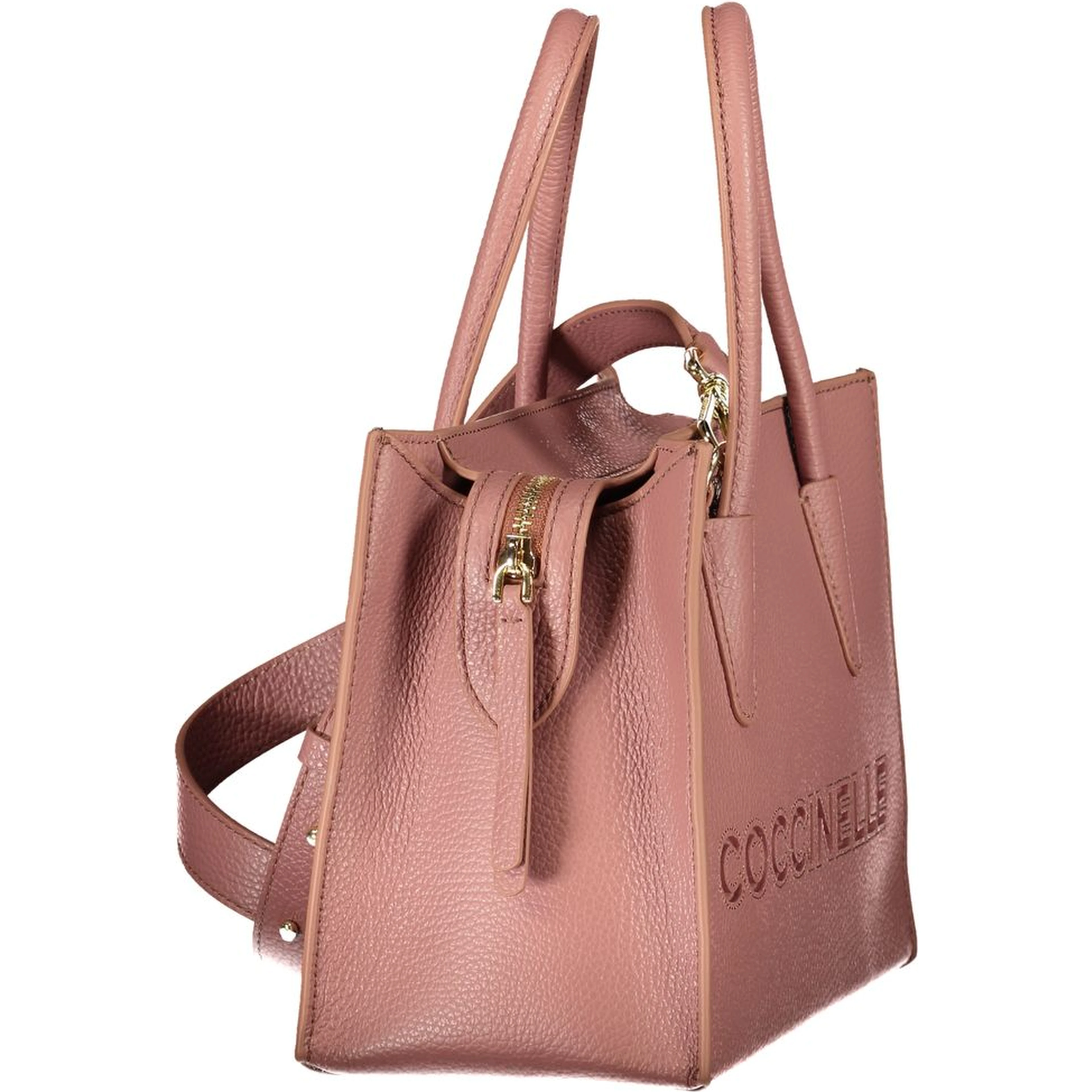 Pink Leather Handbag