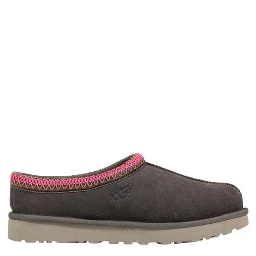 Gray Leather Ankle Boots