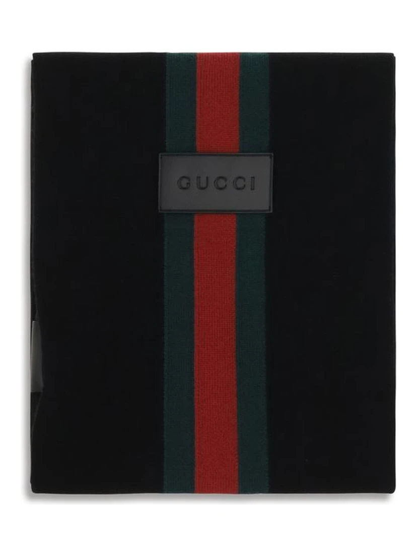 Black Wool Oves Aries Scarf