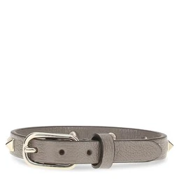 Gray Calf Leather Bos Taurus Bracelet