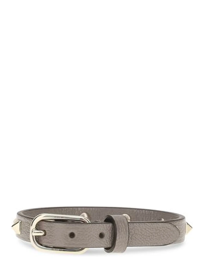 Gray Calf Leather Bos Taurus Bracelet
