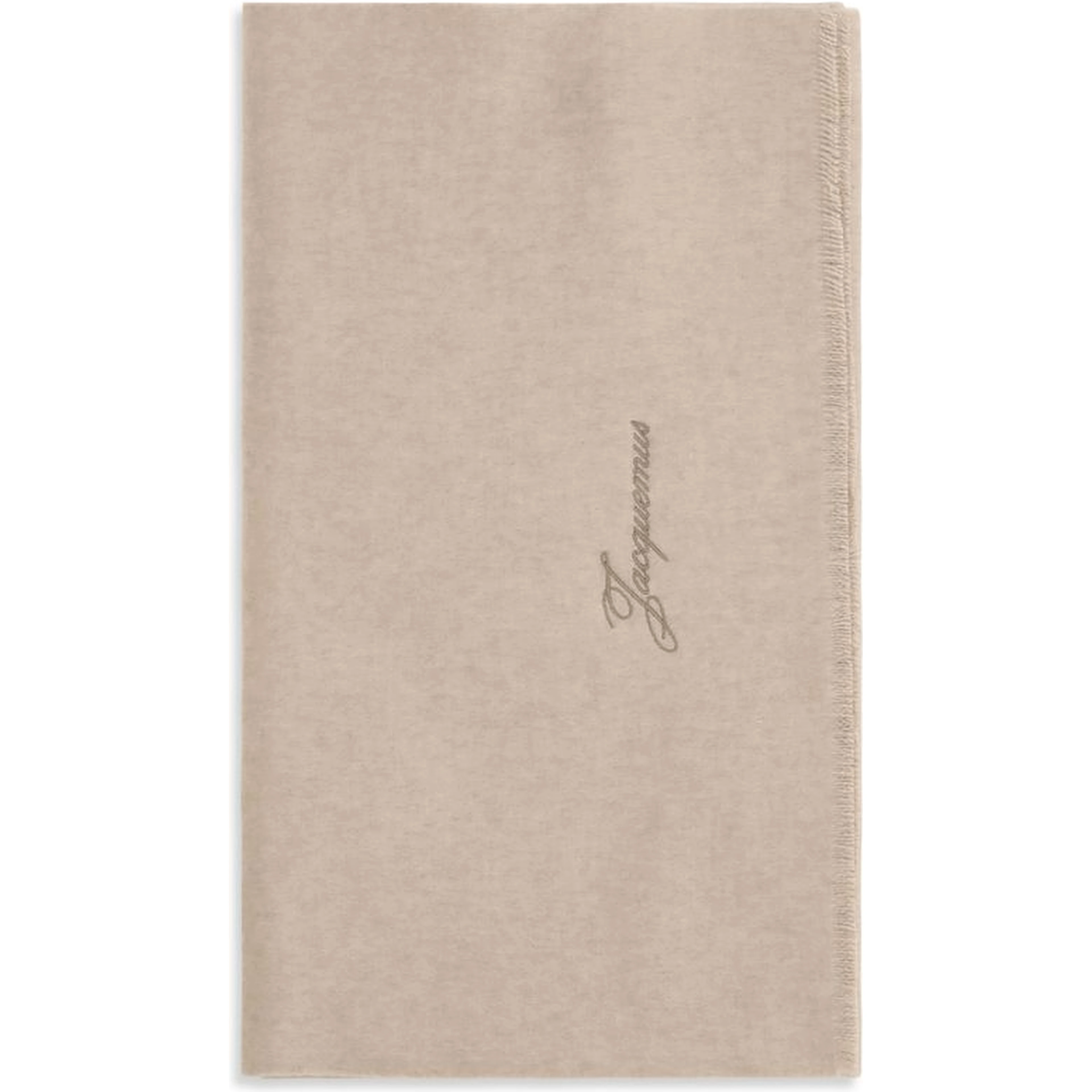 Beige Wool Oves Aries Scarf