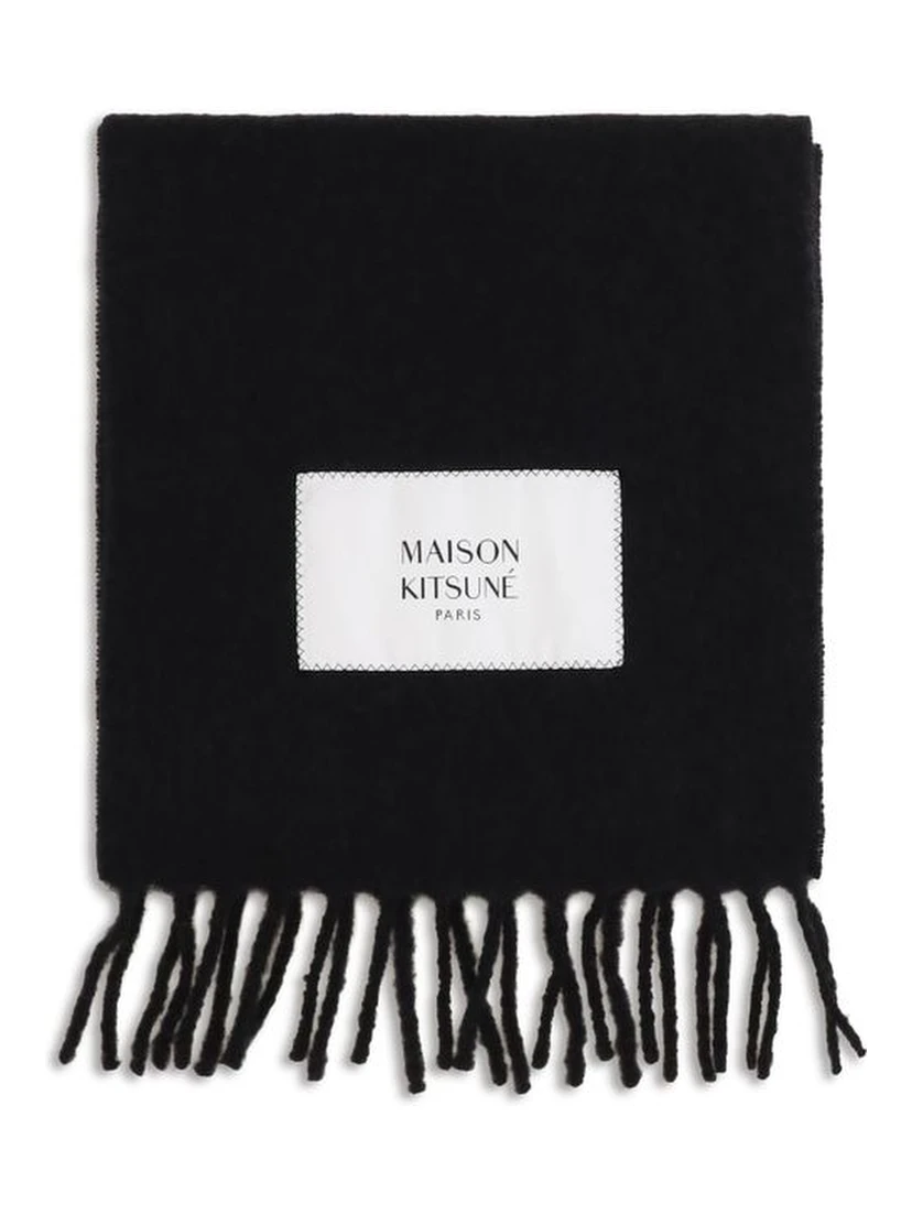 Black Polyamide Scarf