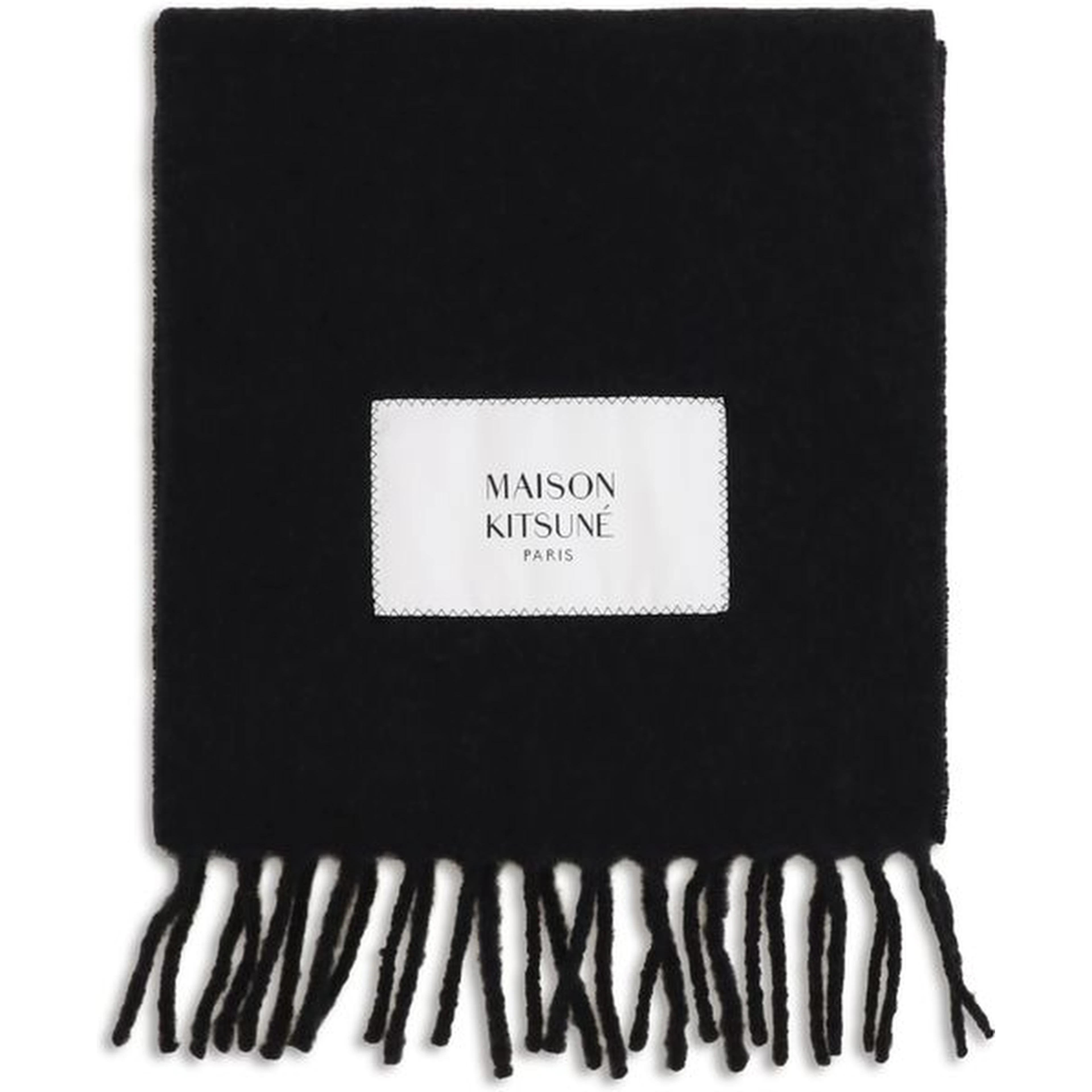 Black Polyamide Scarf