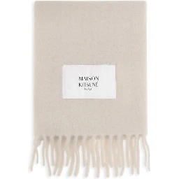 Beige Polyamide Scarf