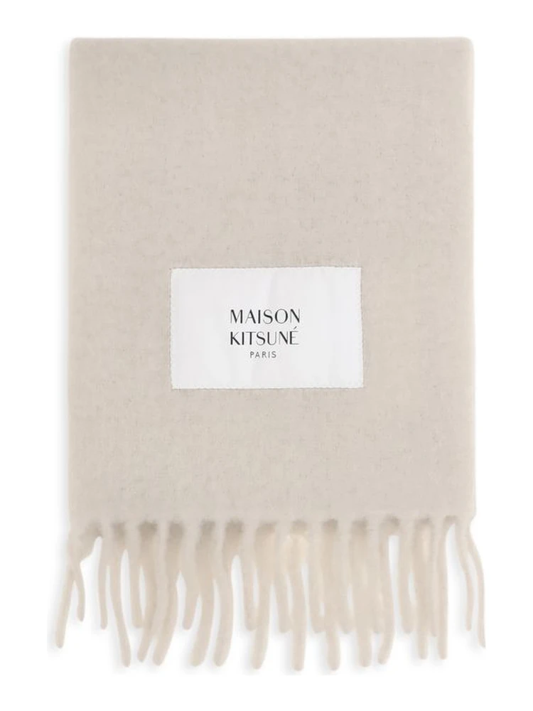 Beige Polyamide Scarf