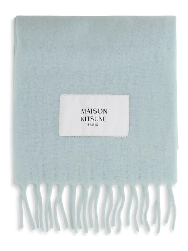 Blue Polyamide Scarf