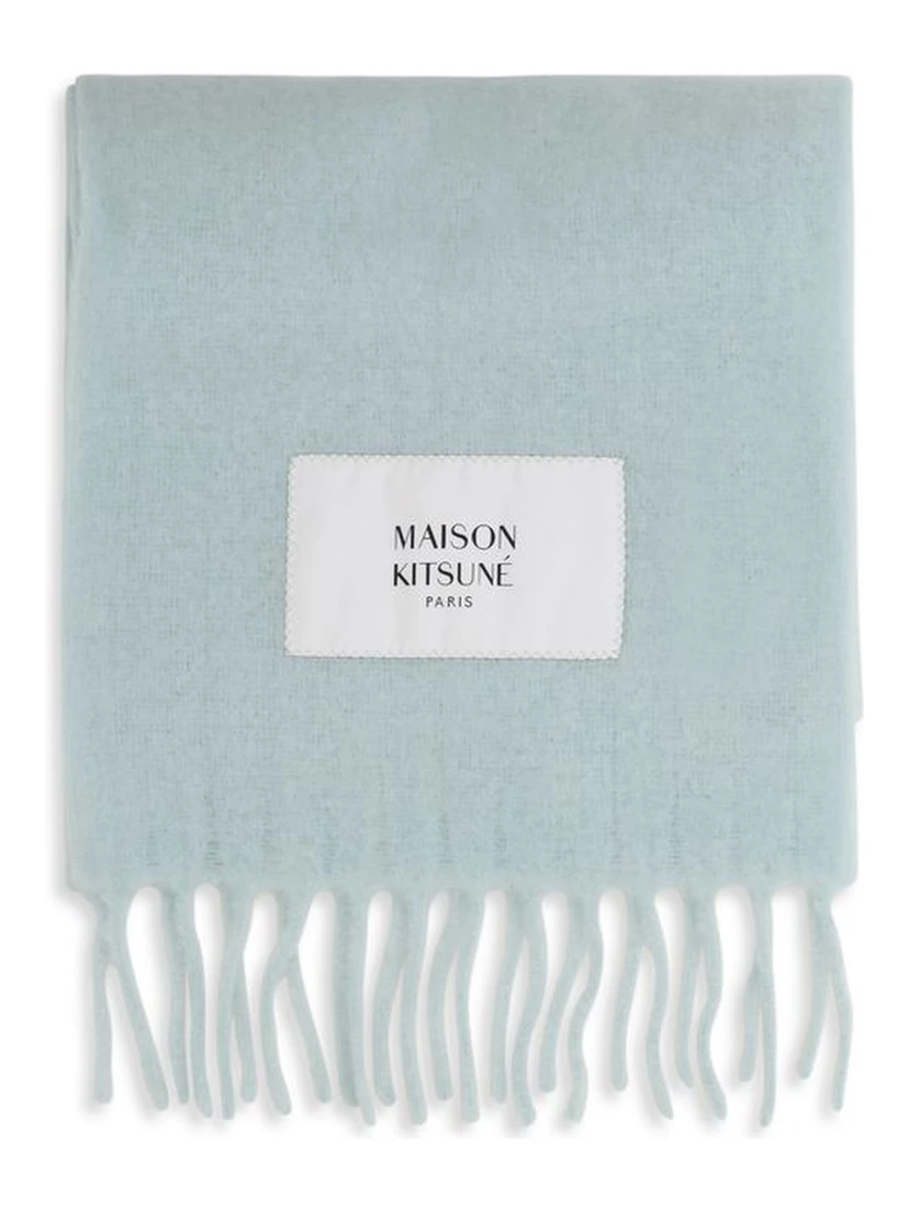 Blue Polyamide Scarf