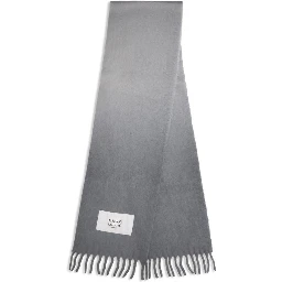 Gray Alpaca Vicugna Pacos Scarf