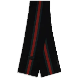 Black Wool Oves Aries Scarf