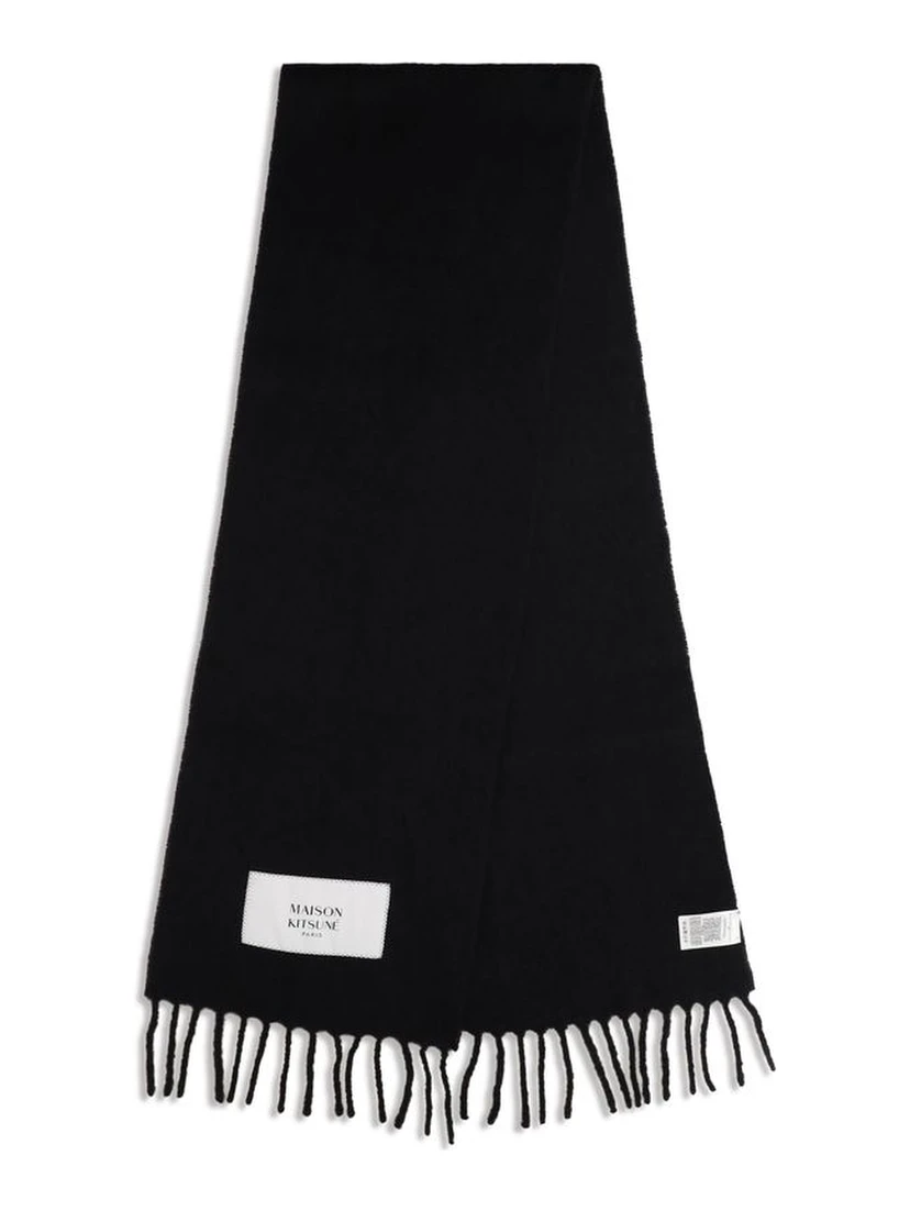 Black Polyamide Scarf