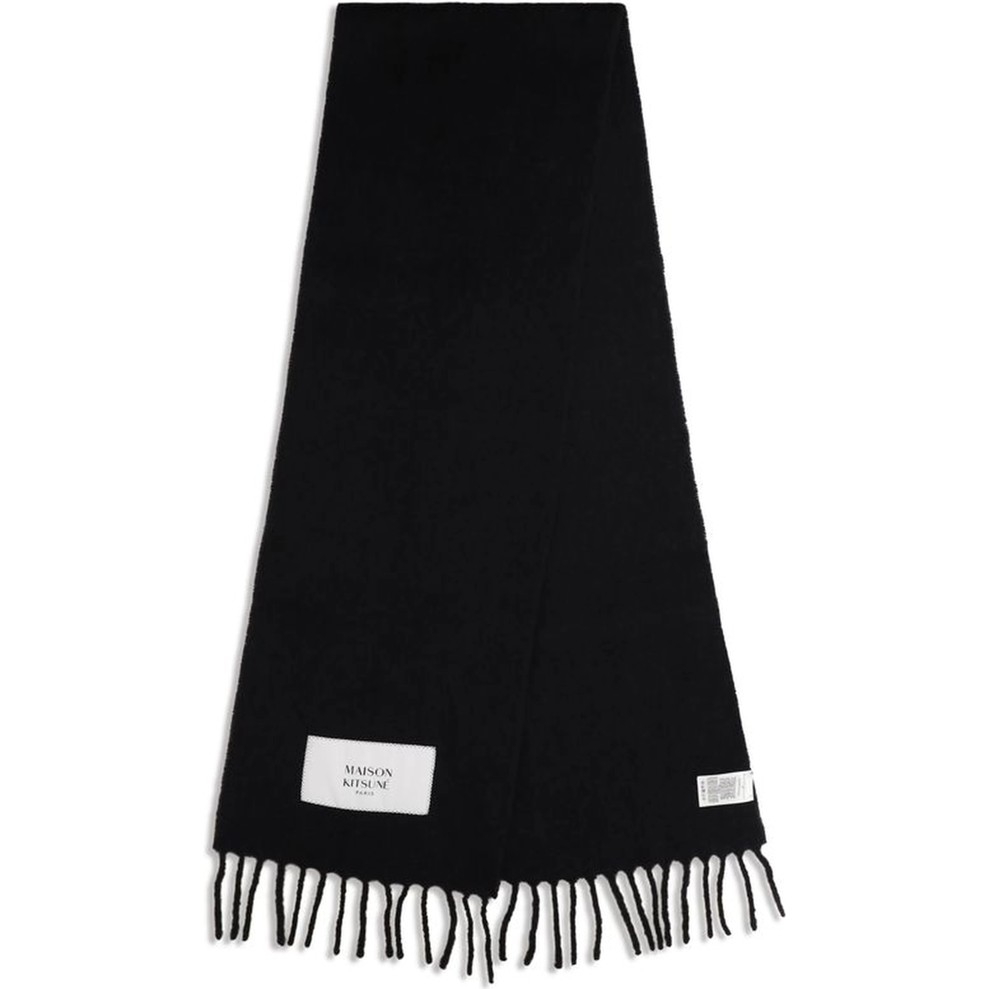 Black Polyamide Scarf
