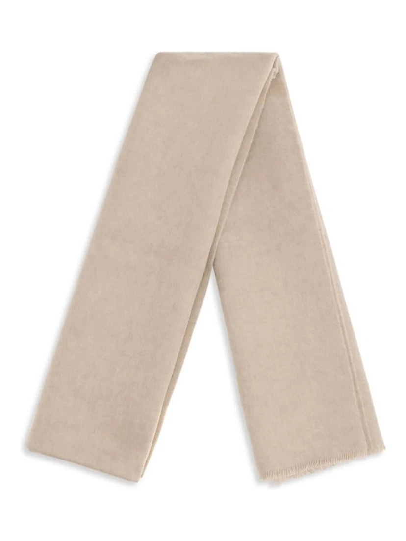 Beige Wool Oves Aries Scarf