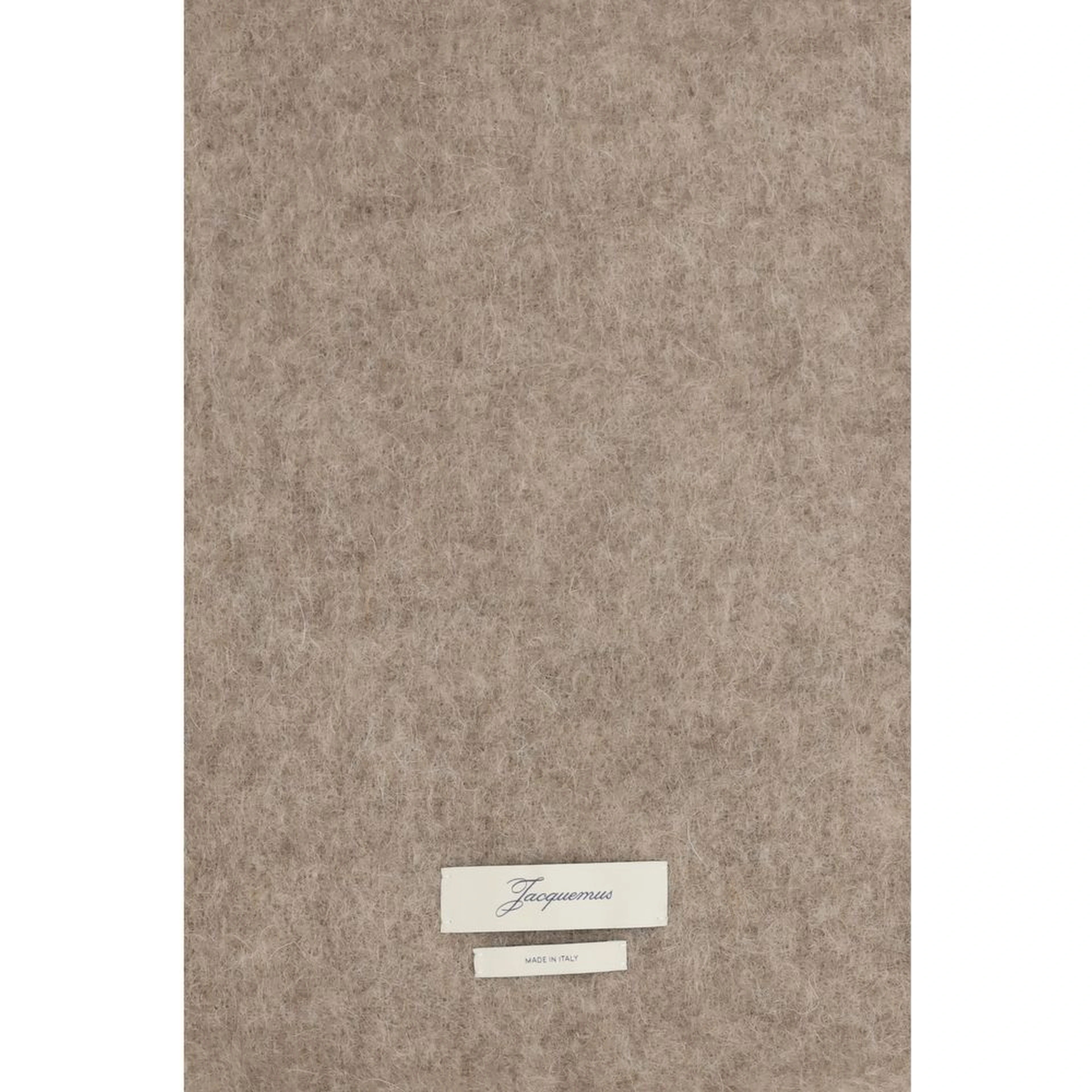 Beige Mohair Scarf