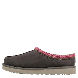 Gray Leather Ankle Boots