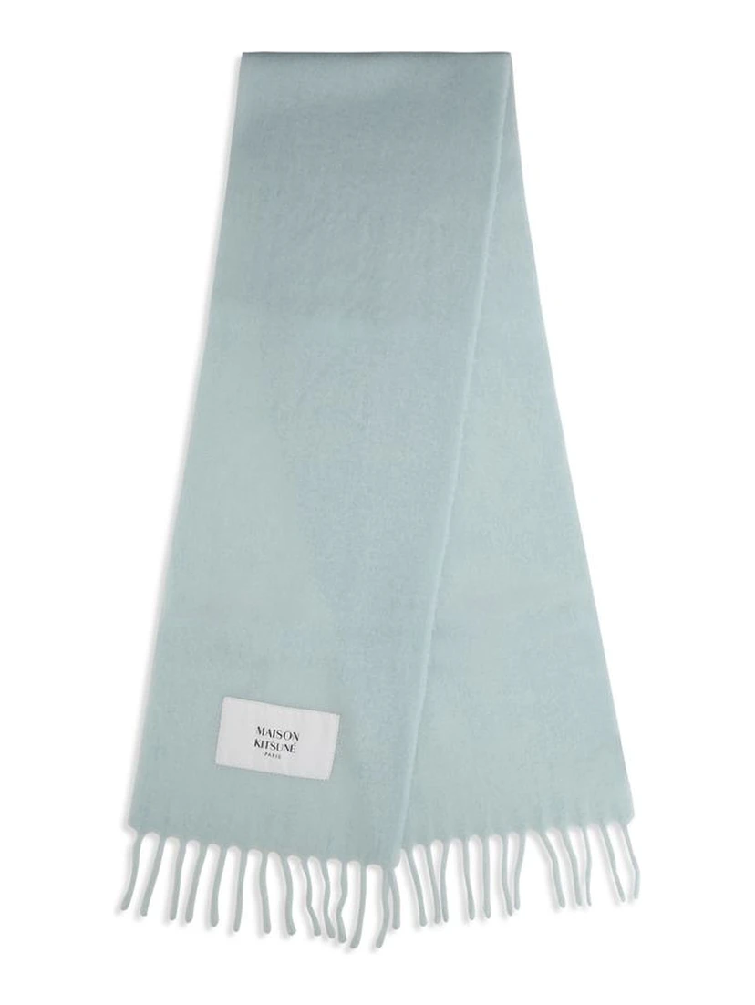 Blue Polyamide Scarf