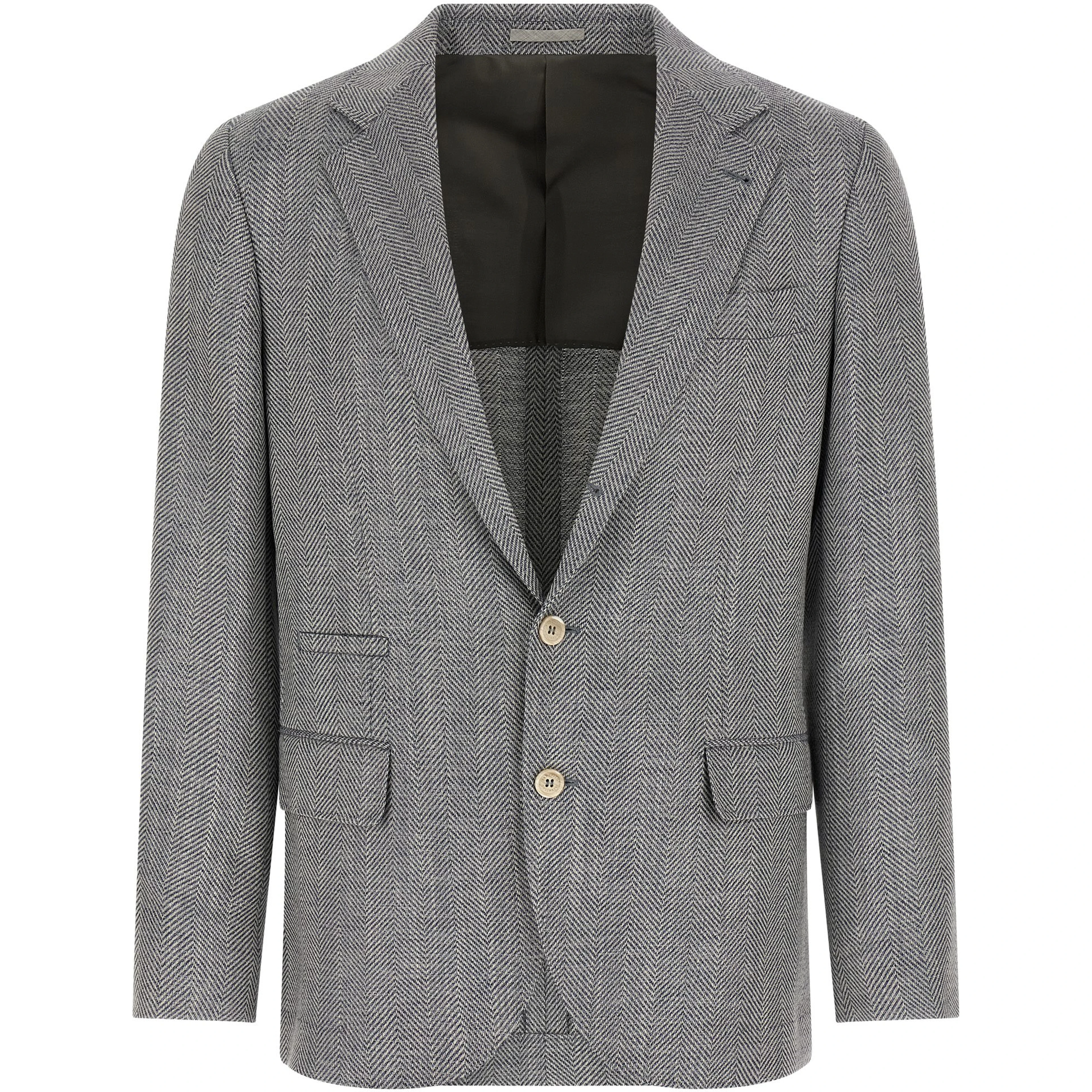 Gray Wool Blazer