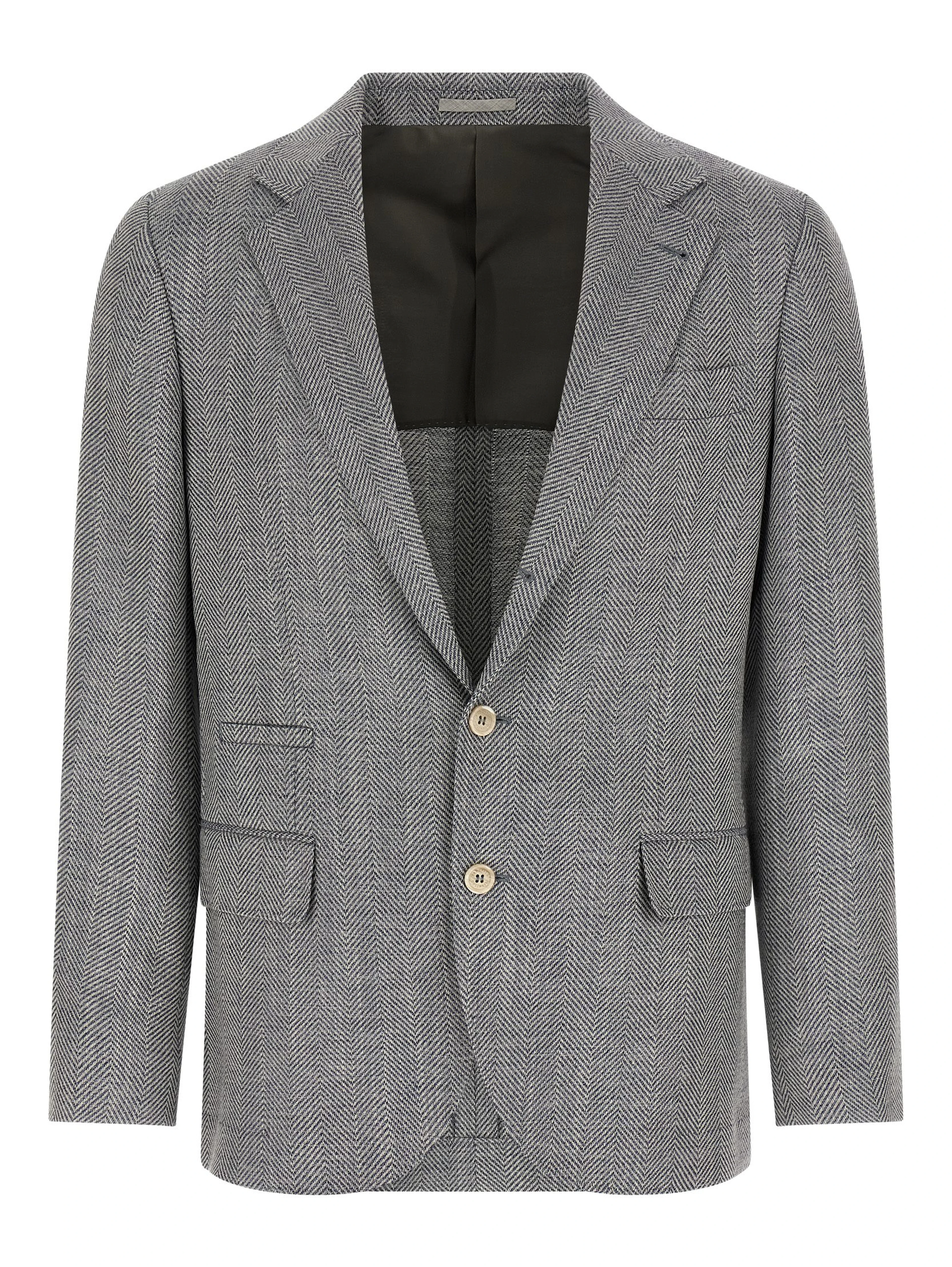 Gray Wool Blazer