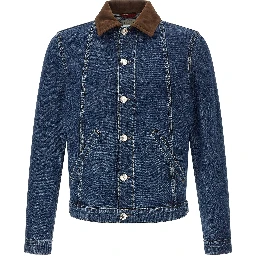 Blue Cotton Denim Jacket