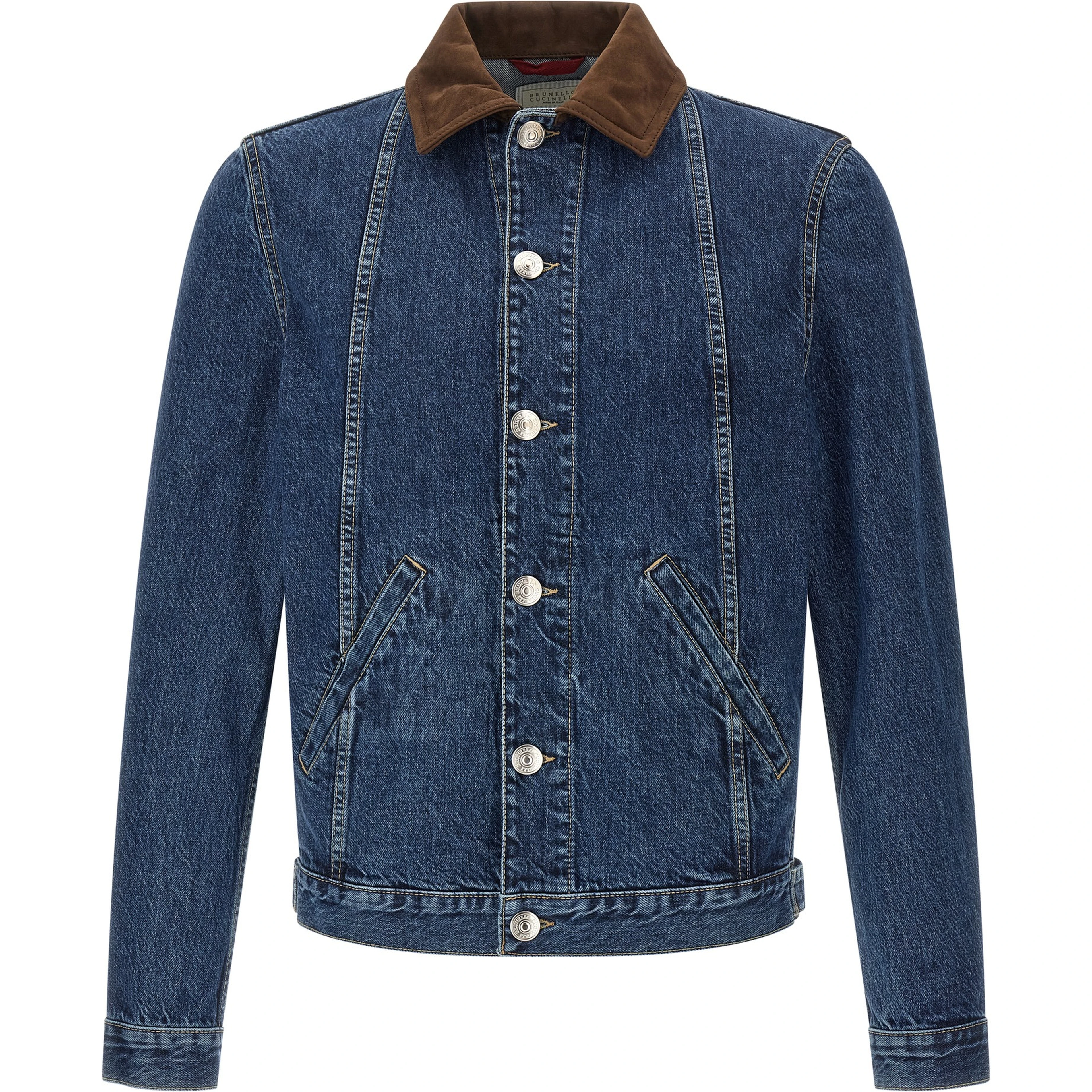 Blue Cotton Denim Jacket