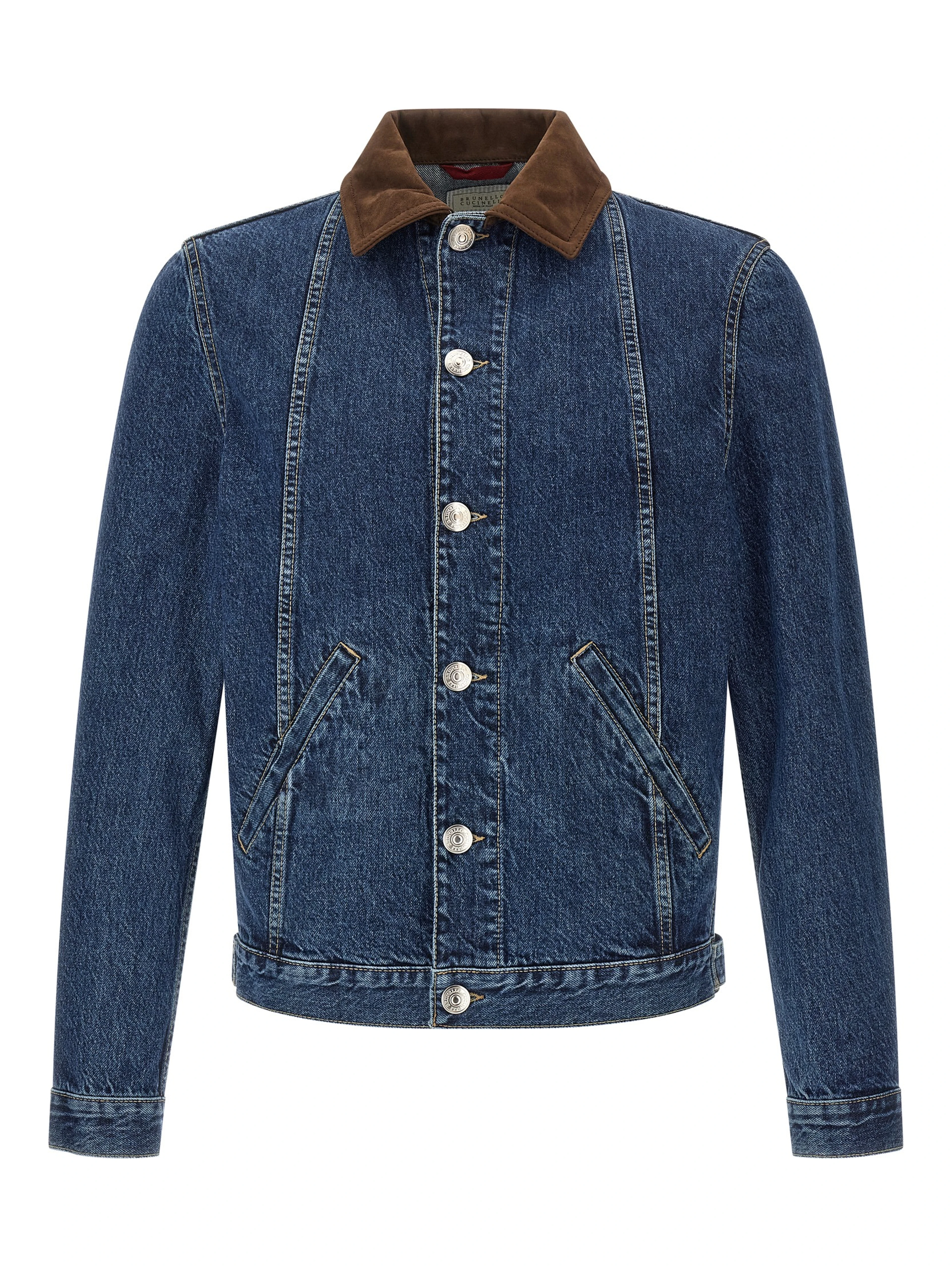 Blue Cotton Denim Jacket