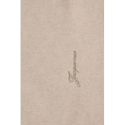 Beige Wool Oves Aries Scarf