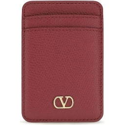 Red Calf Leather Bos Taurus Wallet
