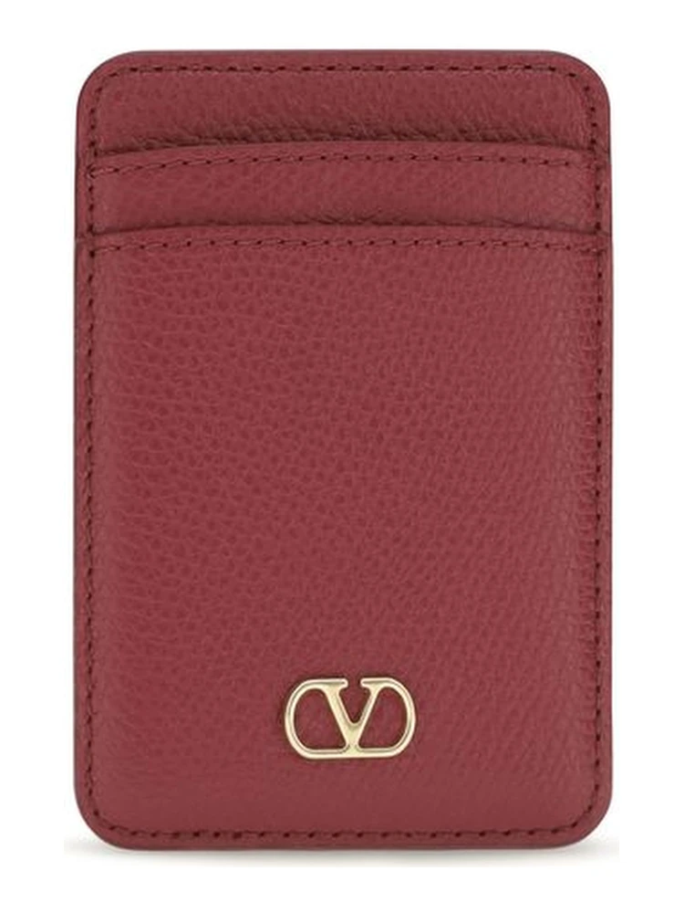 Red Calf Leather Bos Taurus Wallet