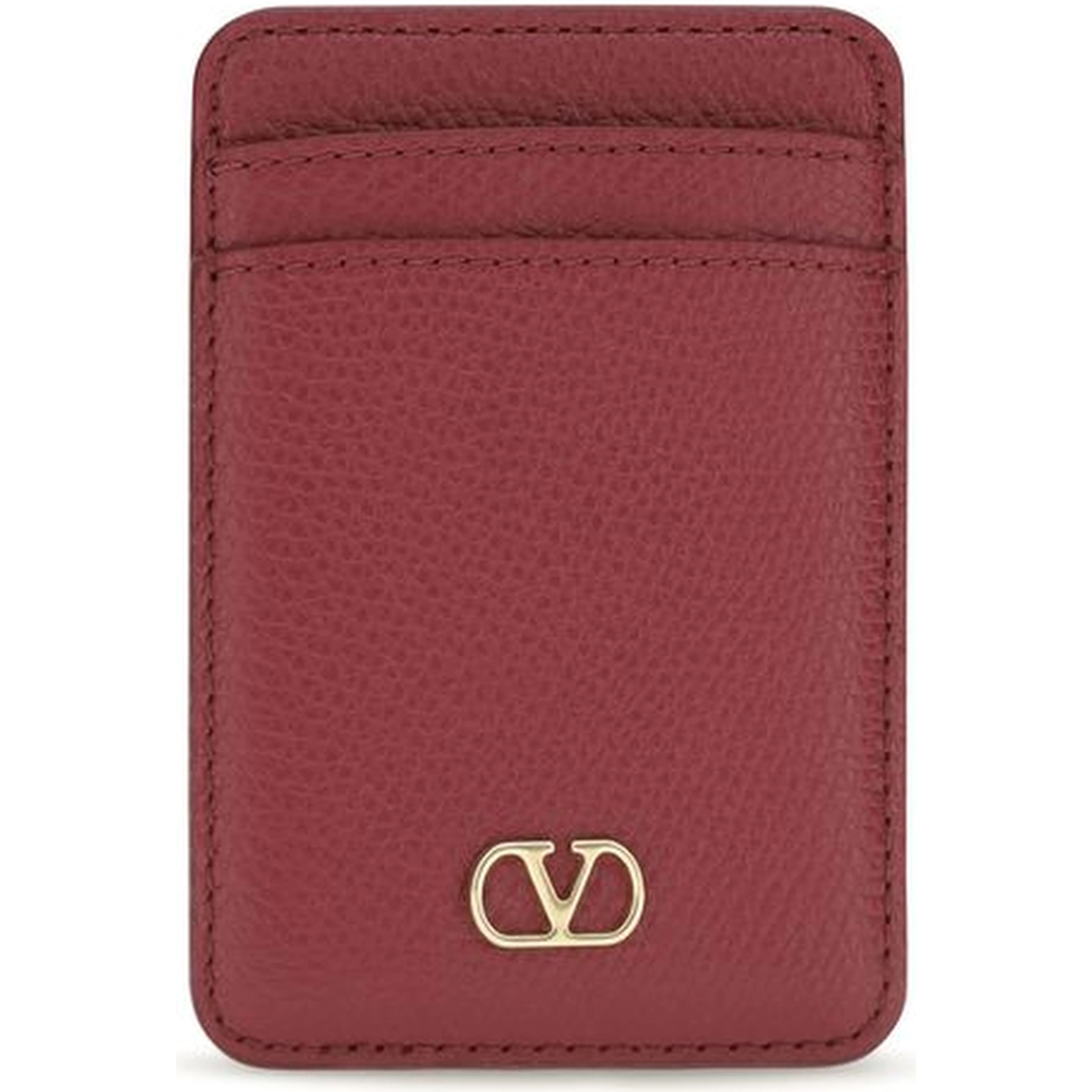 Red Calf Leather Bos Taurus Wallet