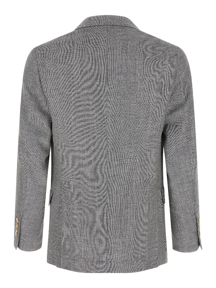 Gray Wool Blazer alternative