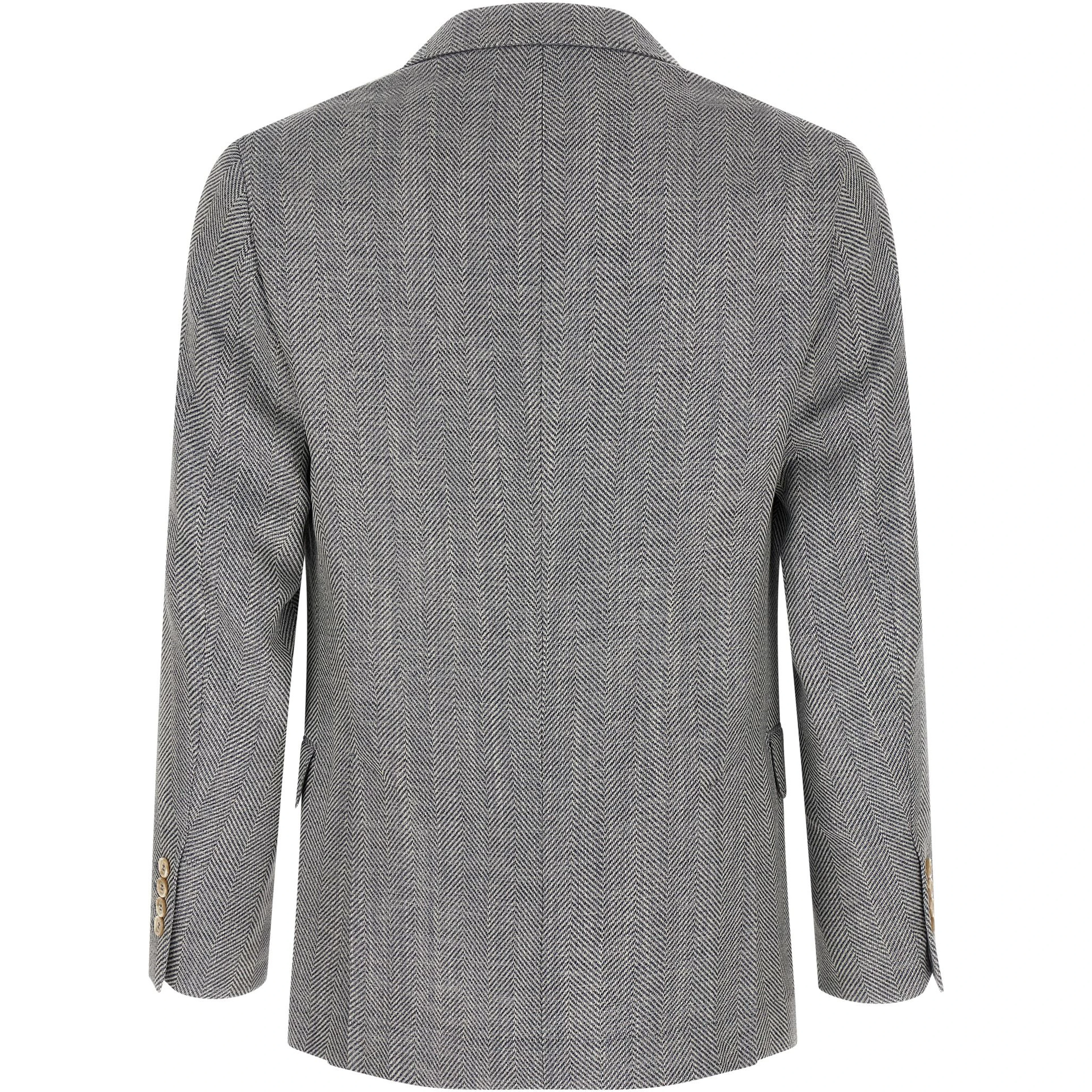 Gray Wool Blazer