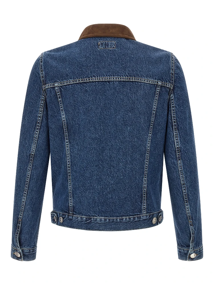 Blue Cotton Denim Jacket alternative