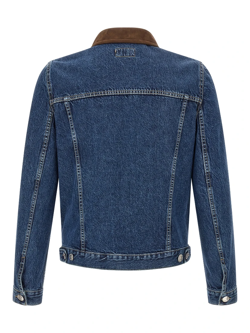 Blue Cotton Denim Jacket
