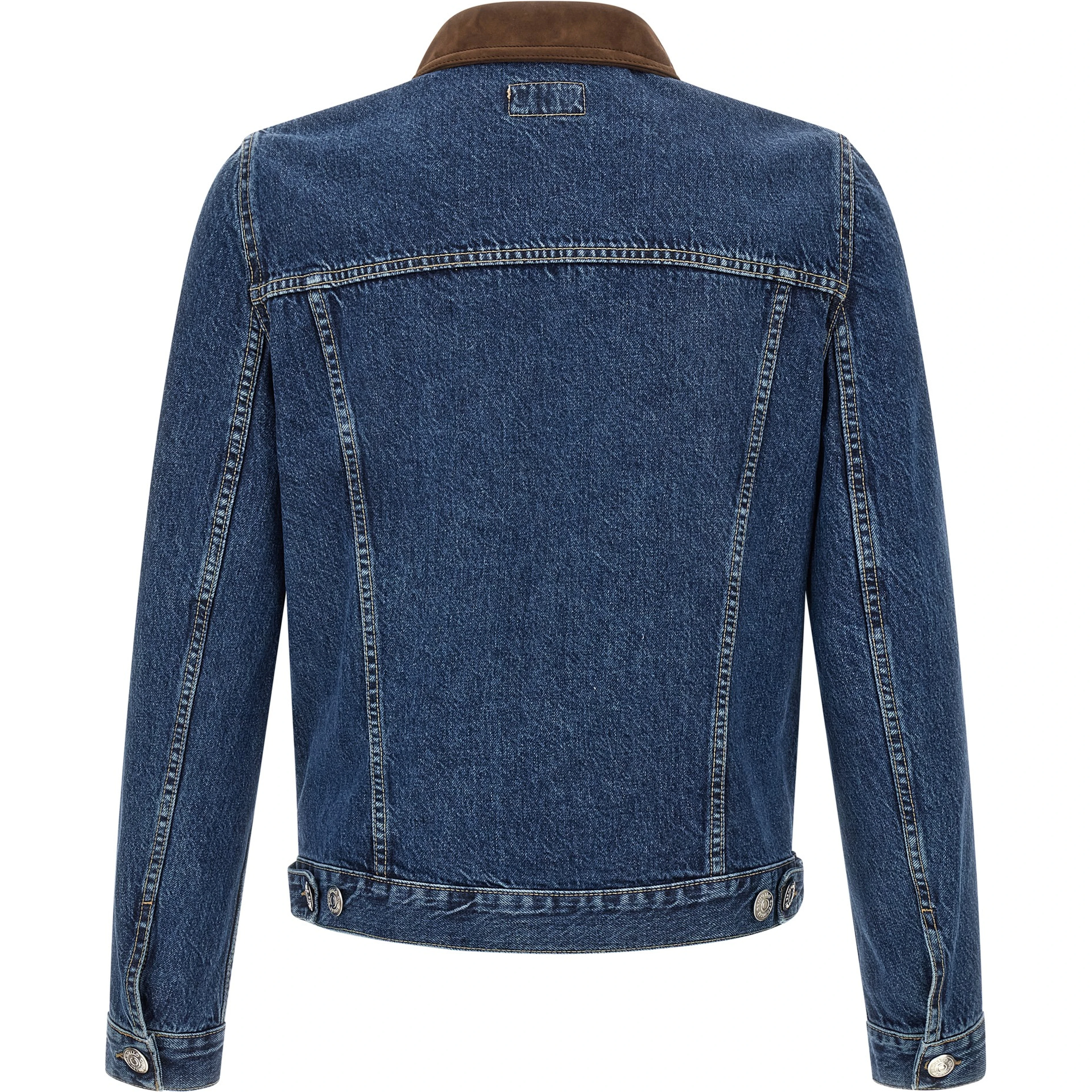 Blue Cotton Denim Jacket