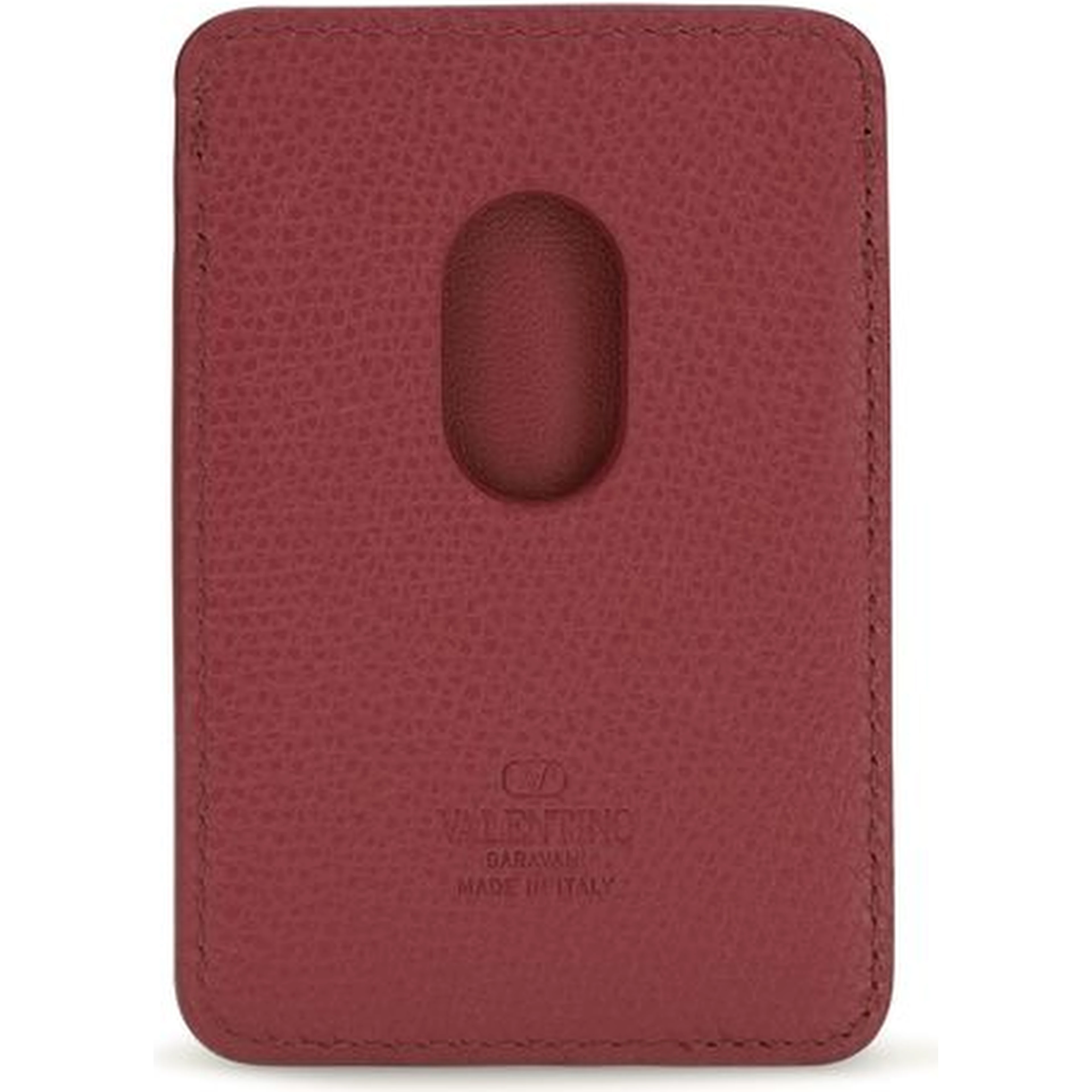 Red Calf Leather Bos Taurus Wallet