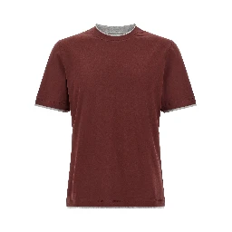 Bordeaux Cotton T-Shirt