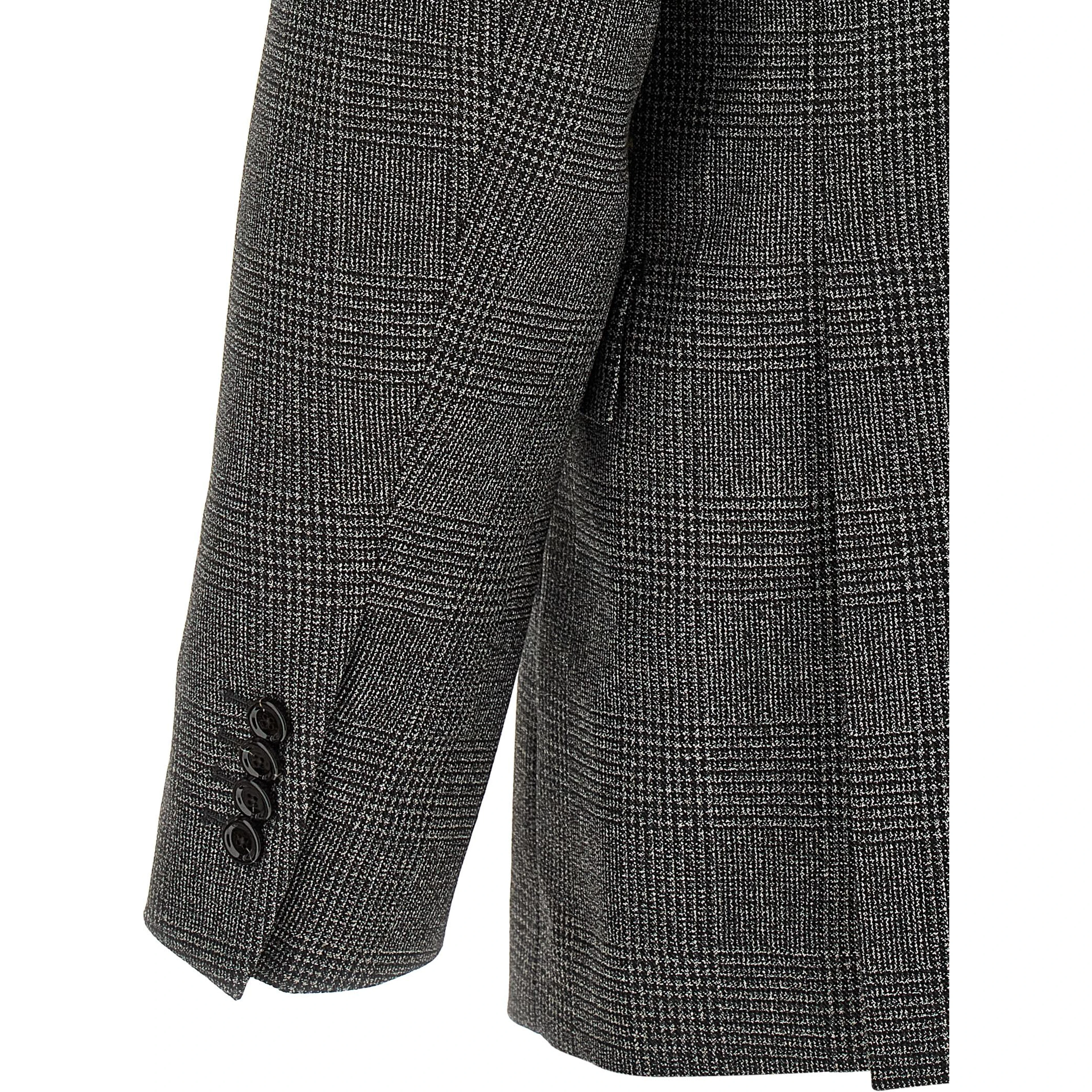 Gray Virgin Wool Two-Piece Suit