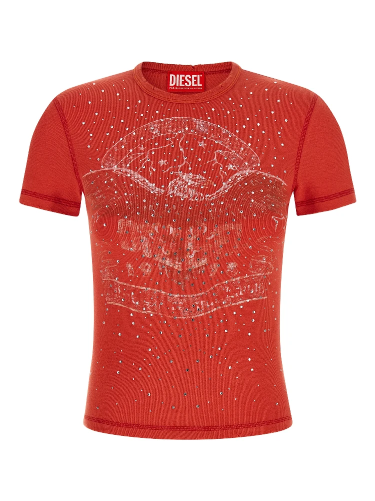 Red Cotton T-Shirt