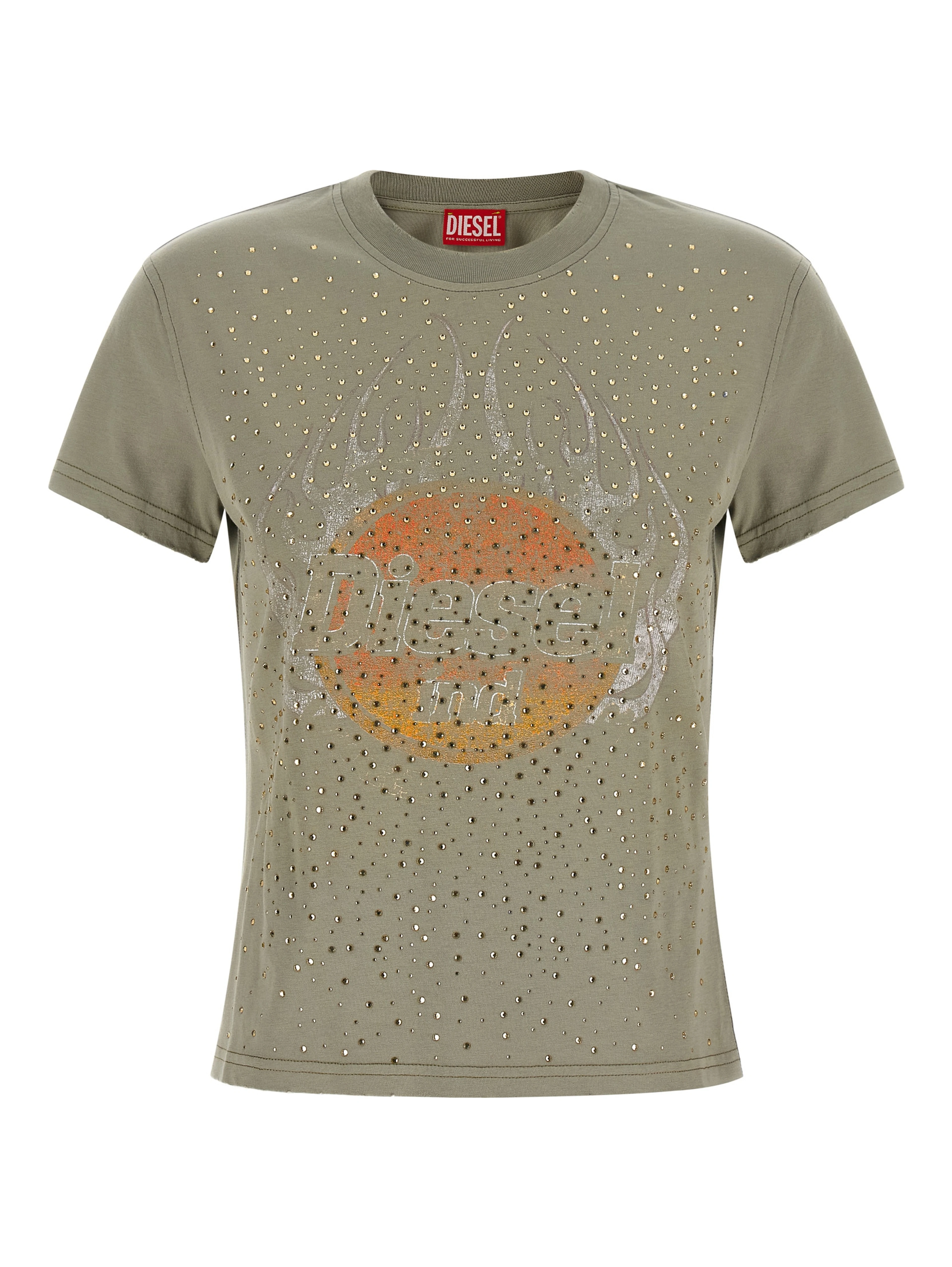 Bicolor Cotton T-Shirt